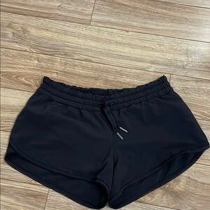 Lululemon Athletica Black Athletic Shorts with Elastic Waistband